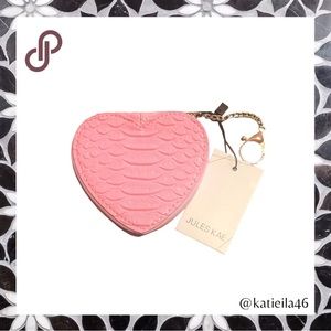NEW! Jules Kae Heart Coin Purse